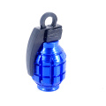 Creative Motorcycle Bike Grenade Tire Valve Cap Aluminum Alloy Car Tire Wheel Valve Stem Caps